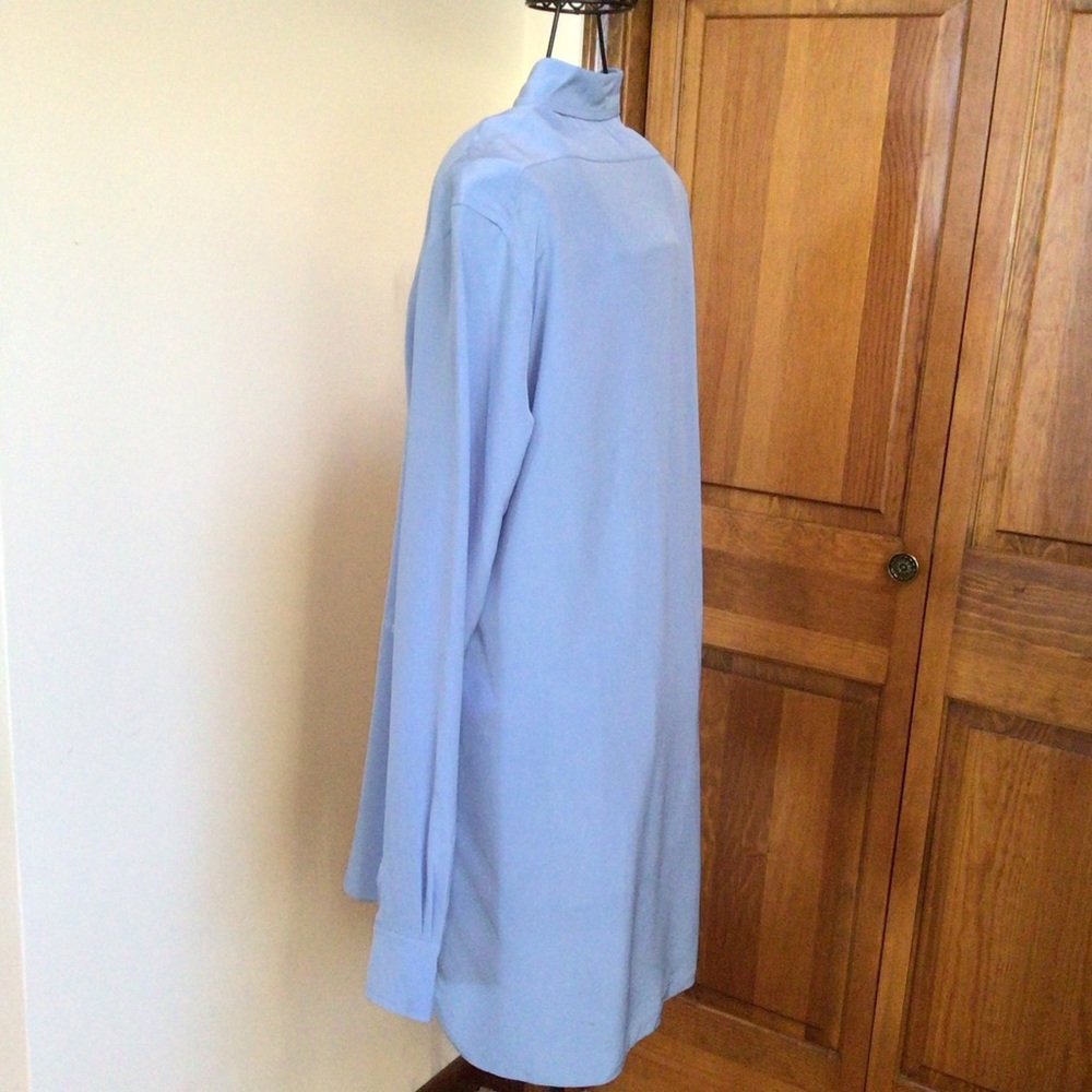 Victoria Beckham blue silk shirt, 4 - Picture 6 of 10